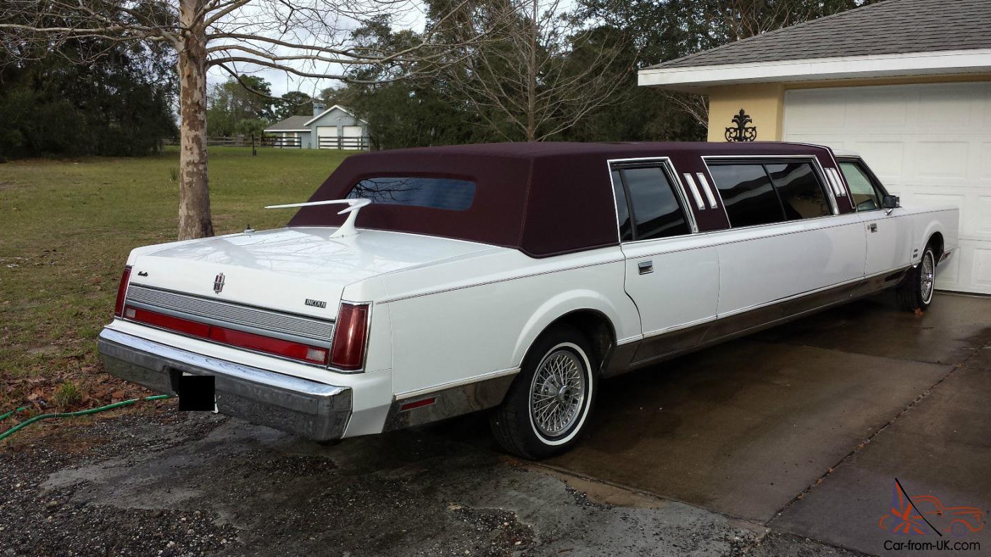 1989 Lincoln Town Car Stretch Limo - One Owner 43k Original Miles!!!