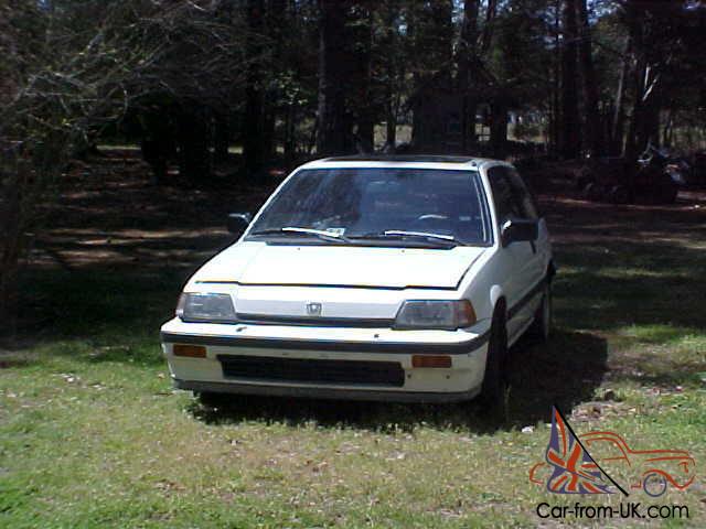 1986 Honda civic si gas mileage #3