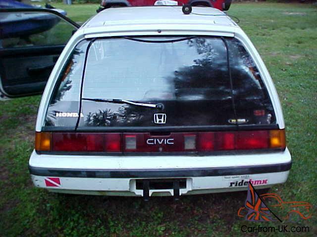 1986 Honda civic si gas mileage #5