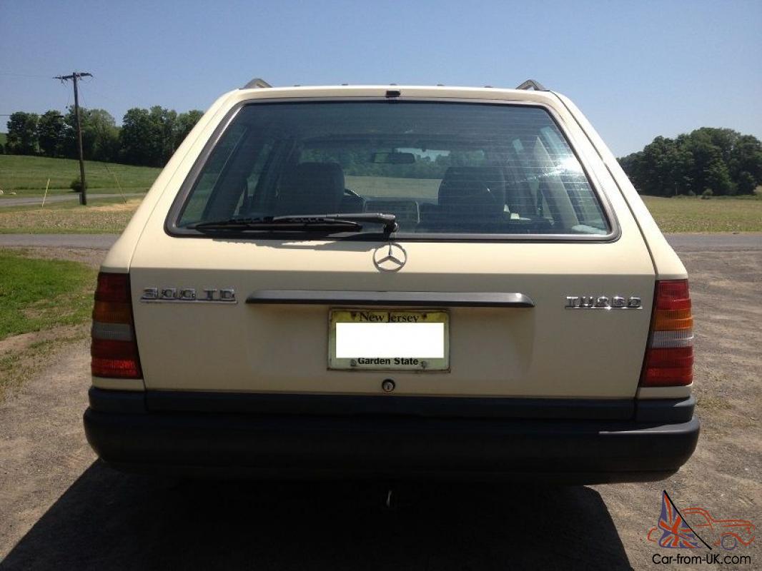 1987 Mercedes diesel wagon for sale #1