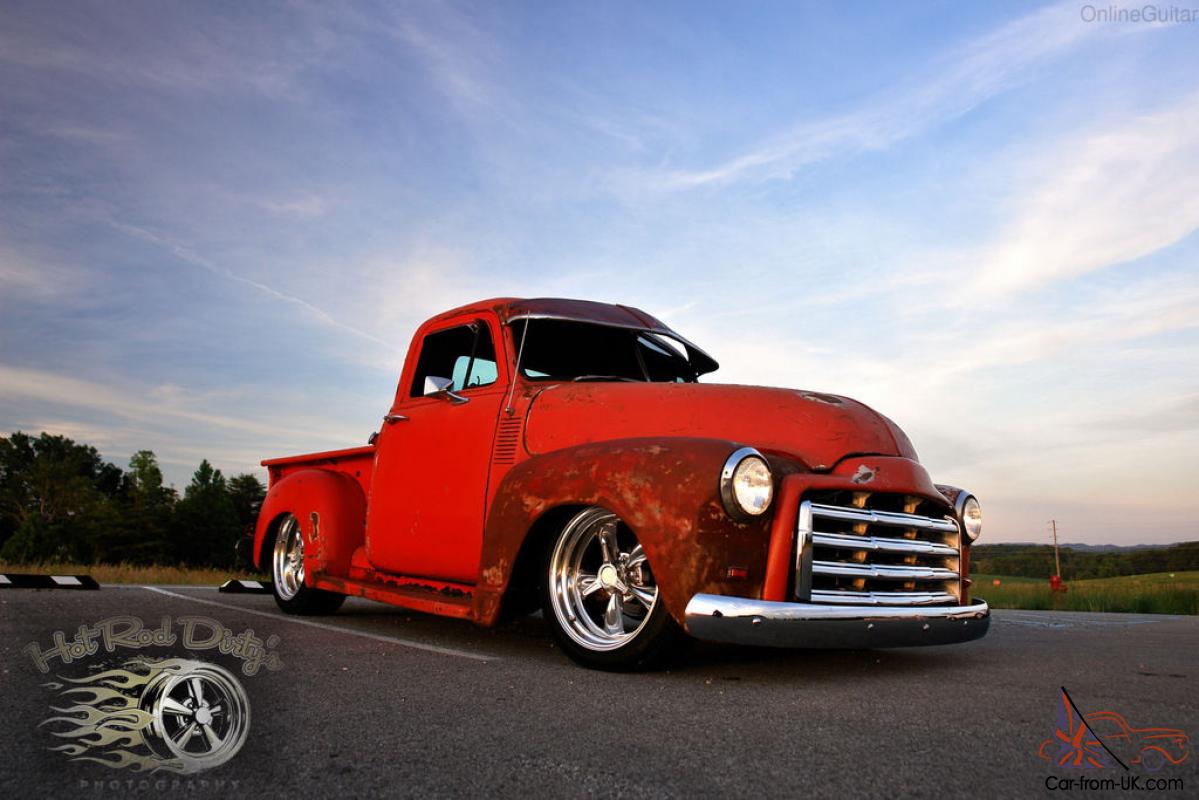 Pictures of hot rod 1951 gmc pickup trucks