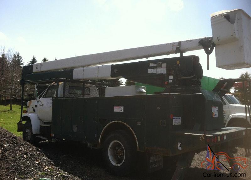 Gmc 70 bucket truck #4