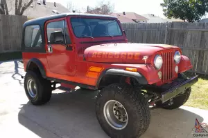 JEEP CJ7 RENEGADE W/ CHEVY 350 CONVERSION NO RESERVE 1983