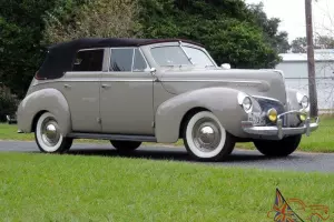 1940 Mercury Eight Convertible 4 door Sedan Very Rare Flathead V8 3 Speed