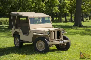 1943 Willy's Jeep MB LRDG SAS recreation