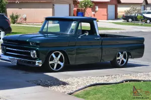 1966 chevrolet truck chevy 350 vortect  restomod lowered lowrider classic ss