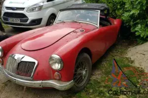 MG , MGA 1960 for restoration RHD  Newton abbot Devon TQ121JY
