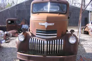  Chevrolet COE truck - 1946 complete vehicle - ideal car hauler or pickup 