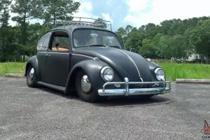 1967 Volkswagen Beetle 1600 DP 4 Speed Manual Aftermarket Parts Custom Wood VW Photo