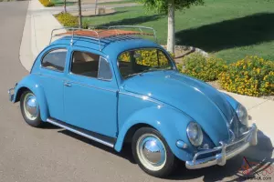 1957 VW Beetle Stunning Restoration on a Rust Free California Car Must See!!!
