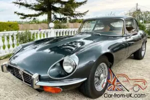 1972 JAGUAR E-TYPE 5.3 V12 SERIES 3 FIXED HEAD COUPE 2+2 GREY ONLY 48000 MILES