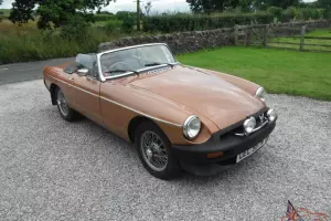  1981 MG B LE Roadster - only 5000 miles since full restoration 