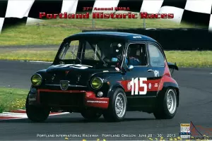 1967 Fiat Abarth 1000 TC Vintage Race Car.