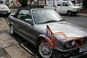  1989 BMW 325 I AUTO SILVER 