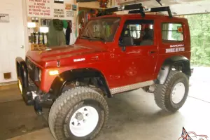 1987 Suzuki Samurai Sweet lifted, MANY new parts