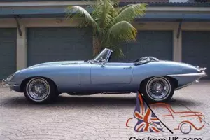 1964 JAGUAR XKE ROADSTER SHOWSTOPPER BLUE BEAUTY RARE RESTORED CLASSIC