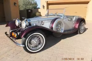 1939 Jaguar SS100 Custom Reproduction/Replica, Ford Fuel-Inj V6. Not a Kit Car