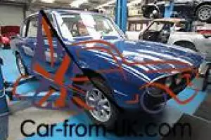 Breaking Triumph 2500 TC Saloon