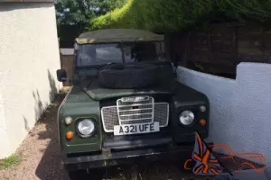 Land Rover 88" 4CYL 3 series Restoration Project - Failed MOT 1984