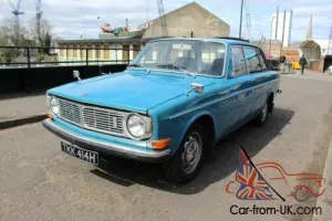 Volvo 144 blue classic car 1969 MOT TAX ULEZ exempt b20 rare