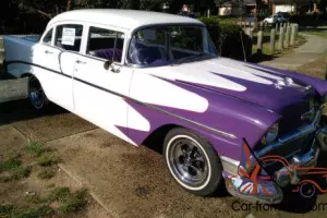 1956 Chevrolet 210 Right Hand Drive V8 4 Door Sedan 283 Chev Turbo 400