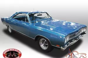 1969 Plymouth GTX Broadcast Sheet 440 Original Metal rotisserie Restored Rare