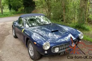 FERRARI 250 SWB REPLICA RECREATION CALIFORNIA 200 BHP WIRE WHEELS SUPERB