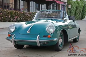 1962 Porsche 356 B Super Cabriolet: Award-Winning, Numbers-Matching, Correct T6