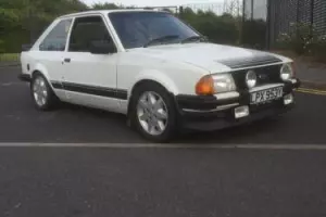 1983 Ford Escort RS1600I White Not RS Turbo Xr3i MK3