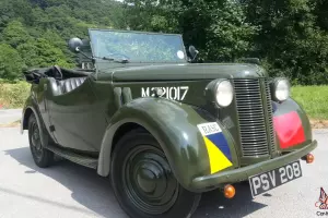 RARE 1939 Austin eight, WW2 British army Tourer, 
