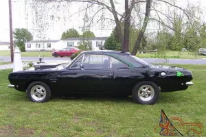 mopar cuda hot rod prostreet tubbed fuel cell fast