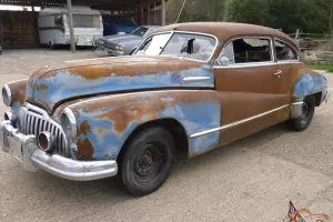  1946 Buick super eight sedanette all original for V8 restore hotrod 