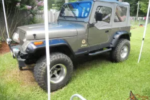 1988 Jeep Wrangler Sahara Utility 2-Door 4.2L - Lifted W/American Racing 15