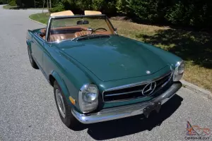 1968 Mercedes 280SL  repainted in its original color (#268) 10 years ago