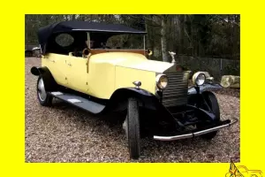  VINTAGE ROLLS ROYCE CABRIOLET OPEN TOURER RARE TWENTY 20 HP DROP HEAD PERIOD 