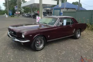  Ford Mustang 1966 2D Hardtop 3 SP Automatic 4 7L Carb in Sydney, NSW 