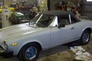 1979 Fiat 124 Spider Convertible 2-Door 2.0L