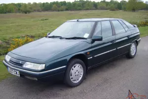  91 (J) CITROEN XM V6 24V MANUAL VERY RARE, FULL BLACK LEATHER, HISTORY, FULL MOT 