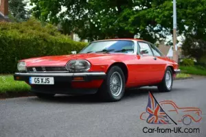 1989 JAGUAR XJS HE AUTO RED FULL SERVICE HISTORY