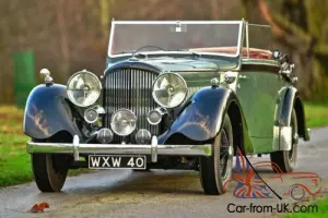 1939 Bentley Derby 4.25 litre Overdrive MX series Drophead Coupe Photo