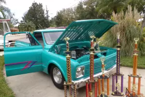 1967 CHEVROLET CHEVY PICK UP TRUCK PRO TOURING SHOW SHORT BED HOT ROD C10