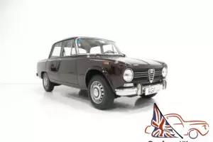 A Delightfully Rare Alfa Romeo Giulia 1300 TI with Just 14,212 Miles from New.