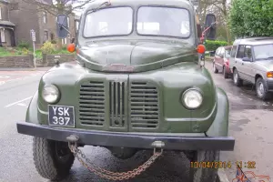 austin k9 1952 4x4 british army radio body +flat classic truck tax+mot exempt