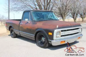 1971 CHEVY C10 PICKUP SHORT BED 5.3 LS MOTOR SWAP AC PATINA LOWERED ALL NEW