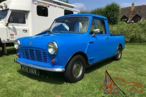 Austin Mini Pickup 1979 Lovely Original Pageant Blue 79k