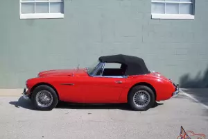 1967 AUSTIN HEALEY 3000 BJ8 OVERDRIVE WIRES LEATHER EXCEL DRIVER PRICED TO SELL