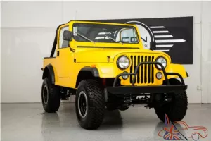 JEEP CJ7-CUSTOM-FULLY RESTORED-WRANGLER-ALL WORK JUST DONE!