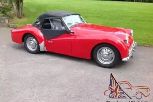 TRIUMPH TR3A OVERDRIVE EXCEPTIONAL CONDITION 1960