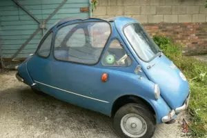  1965 Heinkel / Trojan Cabin Cruiser (Bubble Car) Right Hand Drive. Rare 