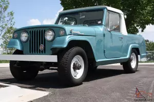 1969 Kaiser Jeep Jeepster Commando Pickup! 225V6 New Paint Ownership history 4x4